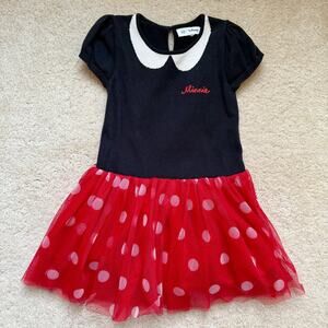 Baby GAP Classic Minnie Mouse Knit with Tulle dress Size 4T